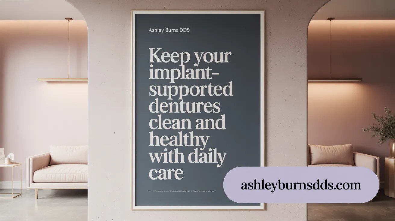 Keep Your Implant-Supported Dentures Clean and Healthy with Daily Care