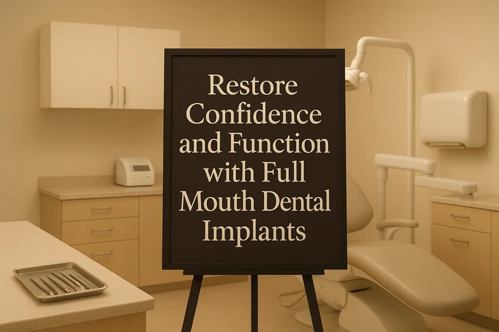 Restore Confidence and Function with Full Mouth Dental Implants