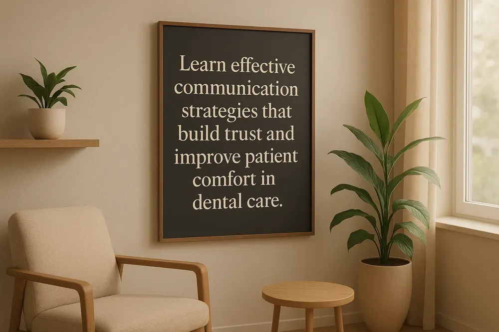 Learn effective communication strategies that build trust and improve patient comfort in dental care.