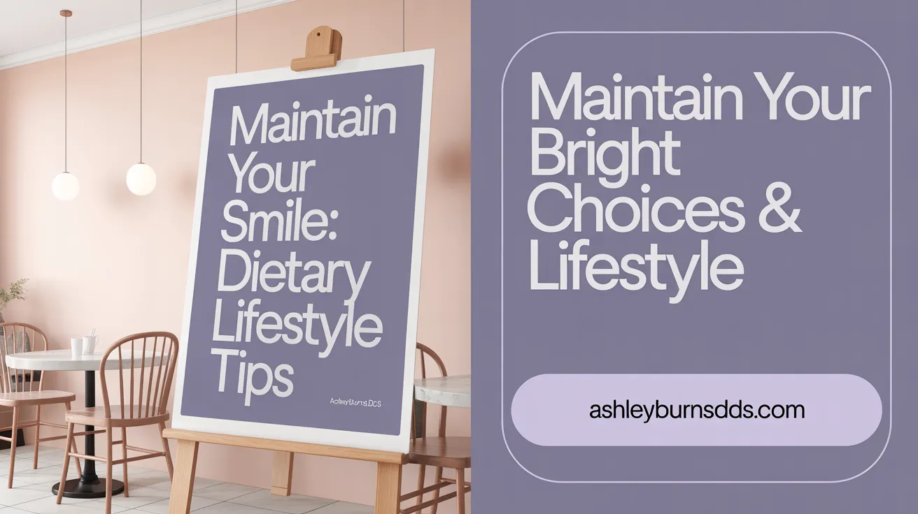 Maintain Your Bright Smile: Dietary Choices & Lifestyle Tips