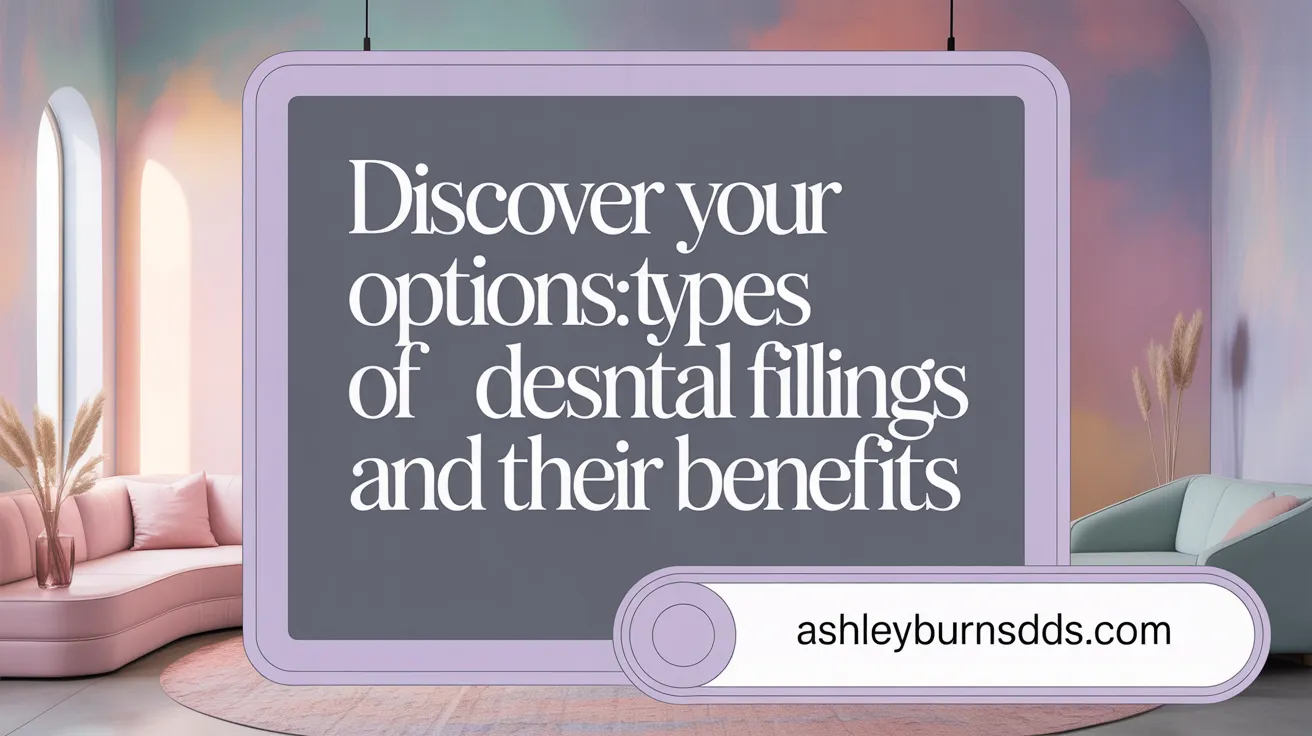 Discover Your Options: Types of Dental Fillings and Their Benefits