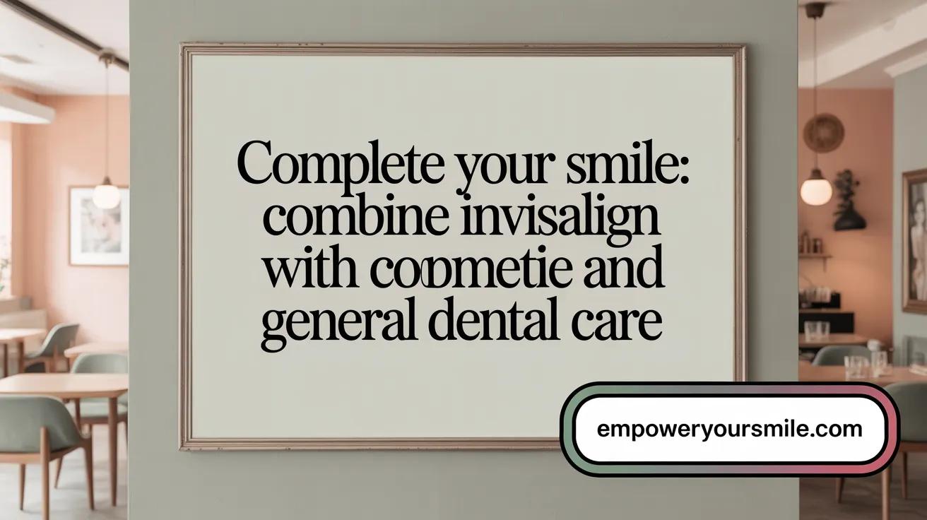 Complete Your Smile: Combine Invisalign with Cosmetic and General Dental Care