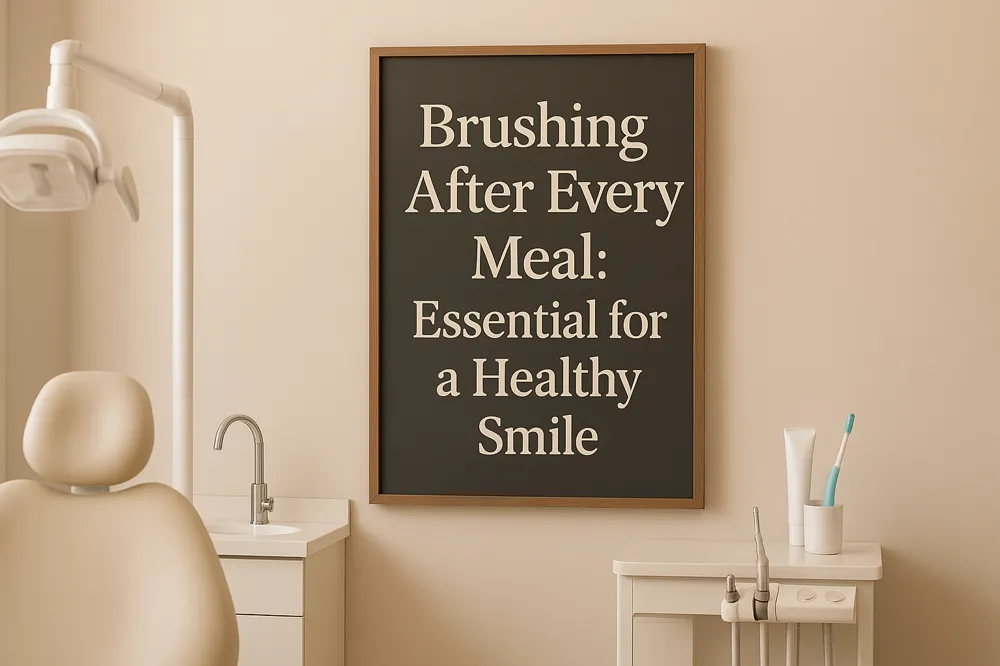 Brushing After Every Meal: Essential for a Healthy Smile