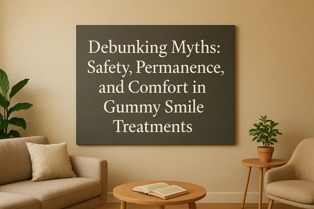 Debunking Myths: Safety, Permanence, and Comfort in Gummy Smile Treatments