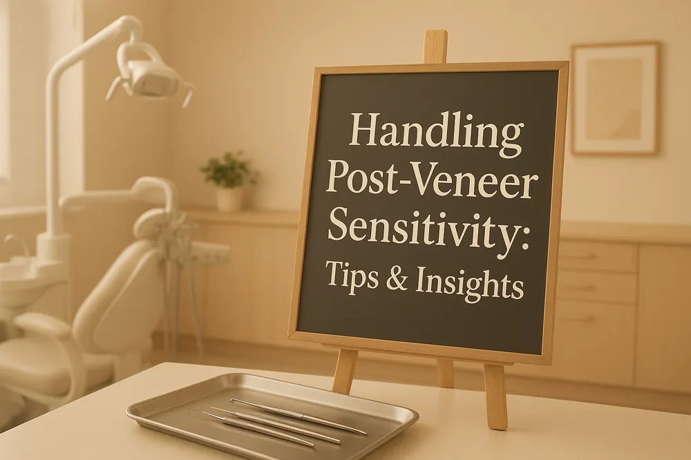 Handling Post-Veneer Sensitivity: Tips & Insights