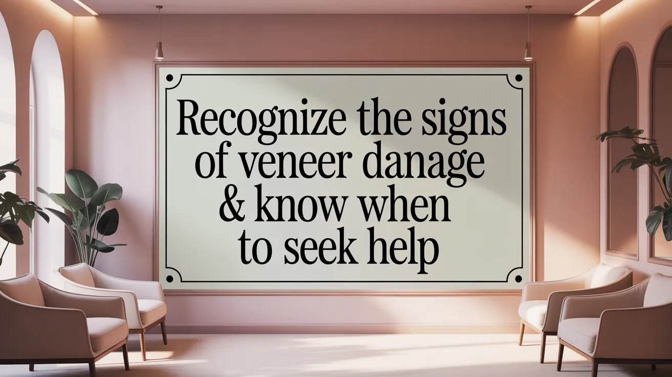 Recognize the Signs of Veneer Damage & Know When to Seek Help