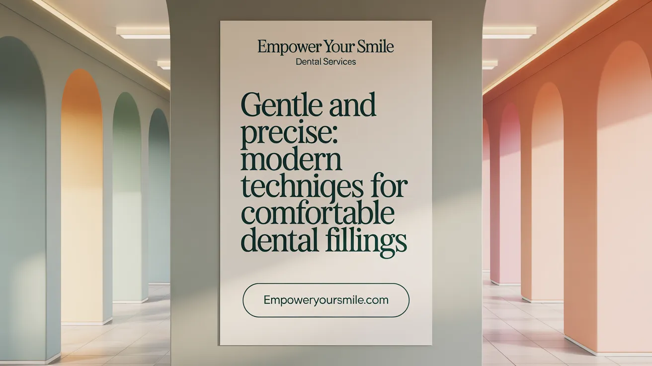 Gentle and Precise: Modern Techniques for Comfortable Dental Fillings