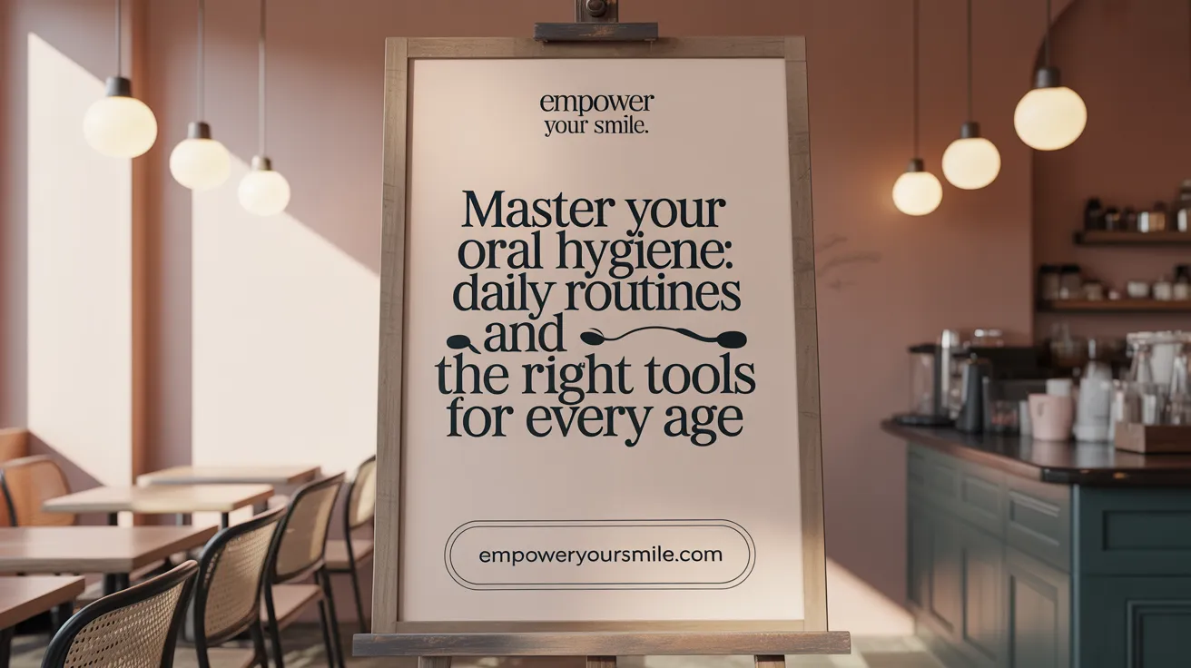 Master Your Oral Hygiene: Daily Routines and the Right Tools for Every Age