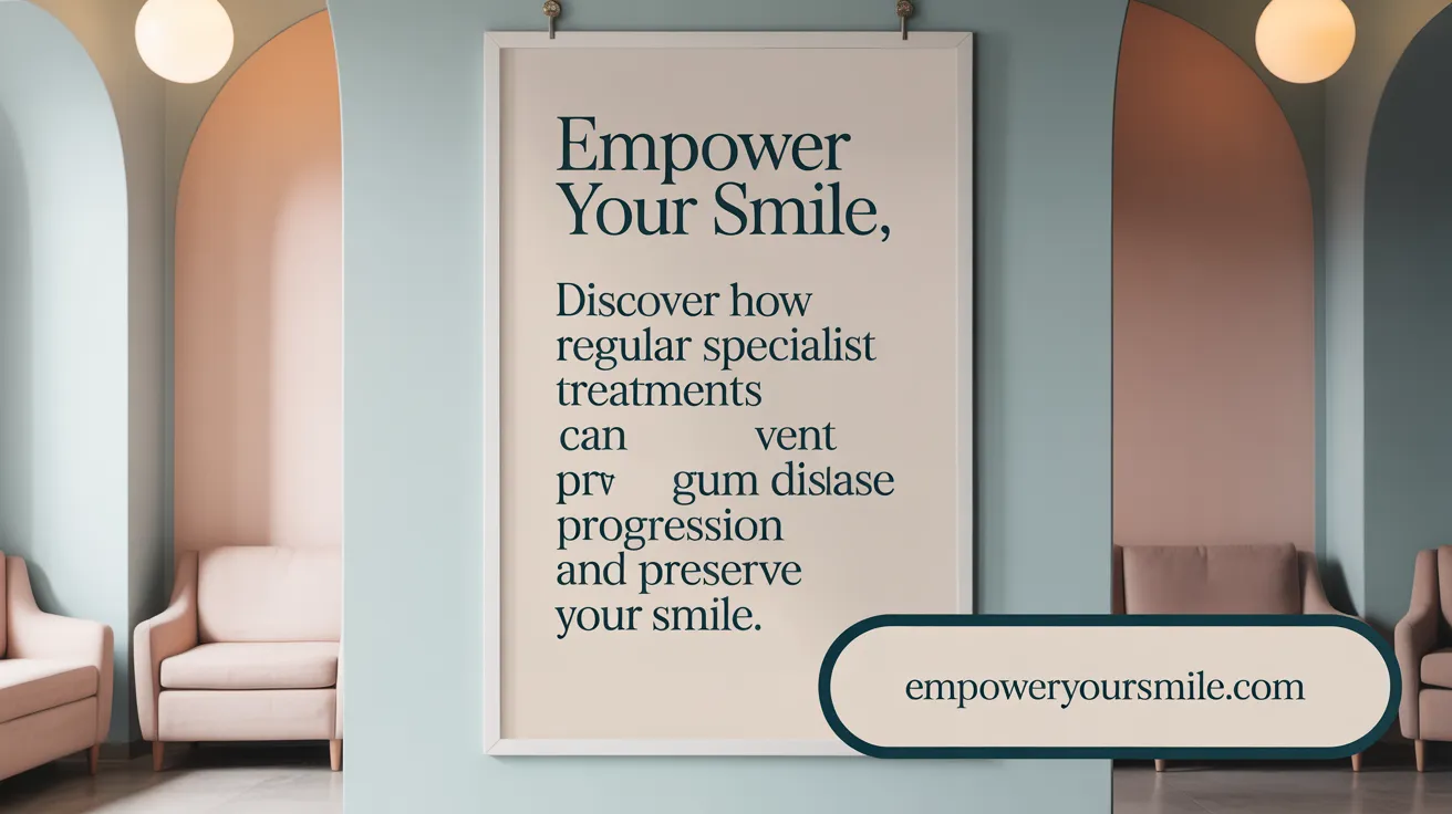 Discover how regular specialist treatments can prevent gum disease progression and preserve your smile.