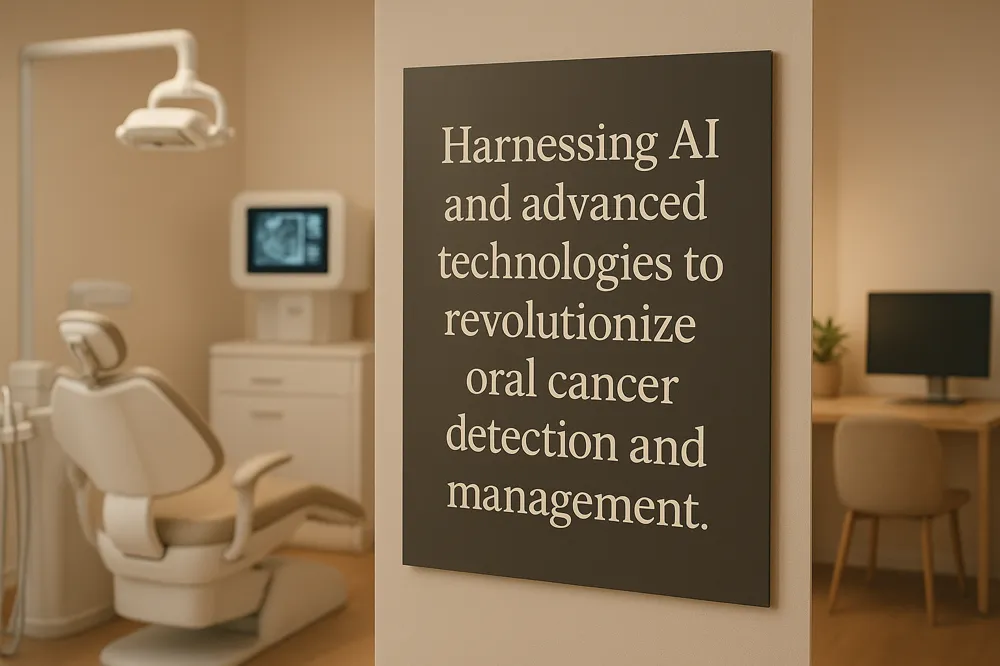 Harnessing AI and advanced technologies to revolutionize oral cancer detection and management.