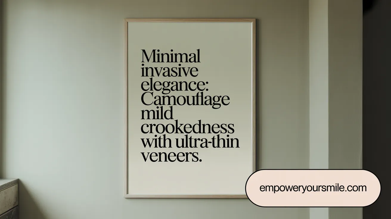 Minimal Invasive Elegance: Camouflage Mild Crookedness with Ultra-Thin Veneers