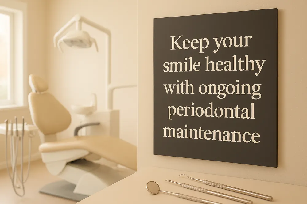 Keep your smile healthy with ongoing periodontal maintenance