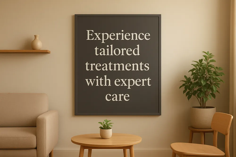 Experience tailored treatments with expert care