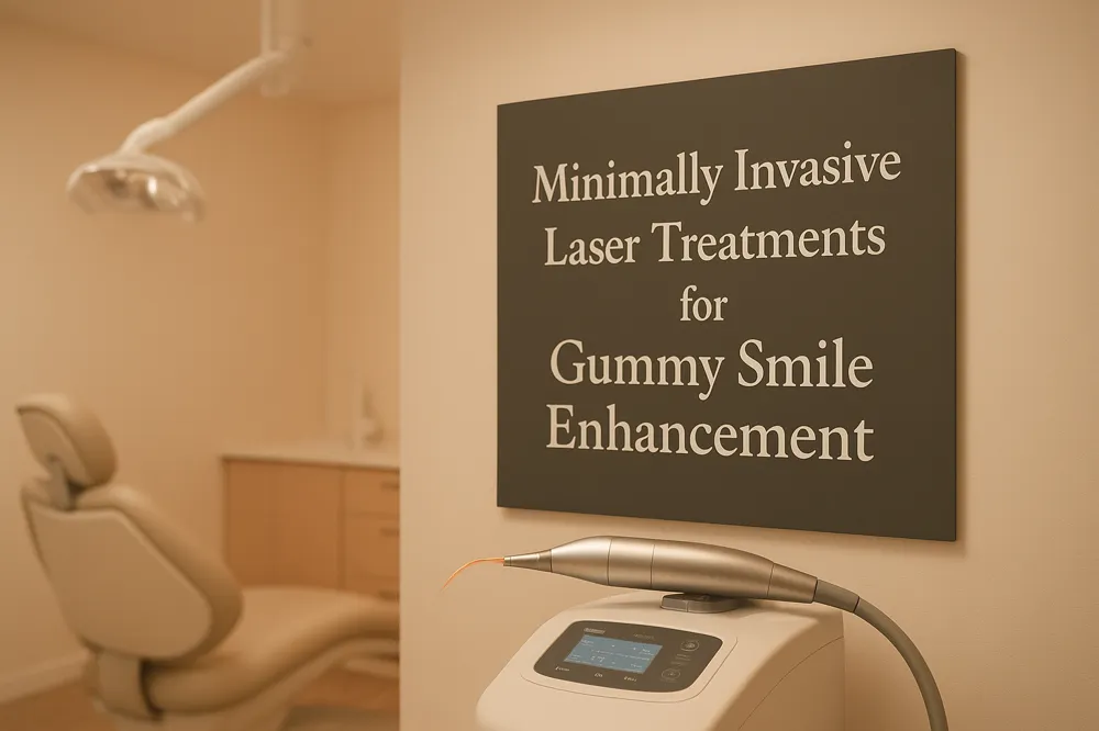 Minimally Invasive Laser Treatments for Gummy Smile Enhancement