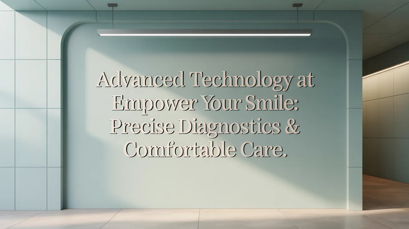 Advanced Technology at Empower Your Smile: Precise Diagnostics & Comfortable Care