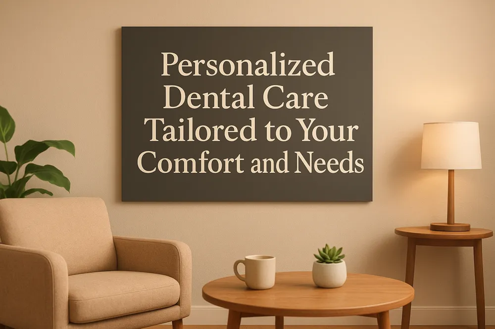 Personalized Dental Care Tailored to Your Comfort and Needs
