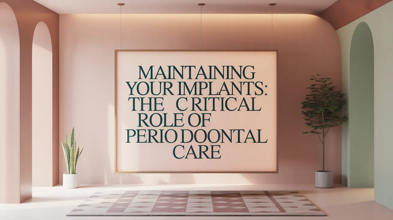 Maintaining Your Implants: The Critical Role of Periodontal Care