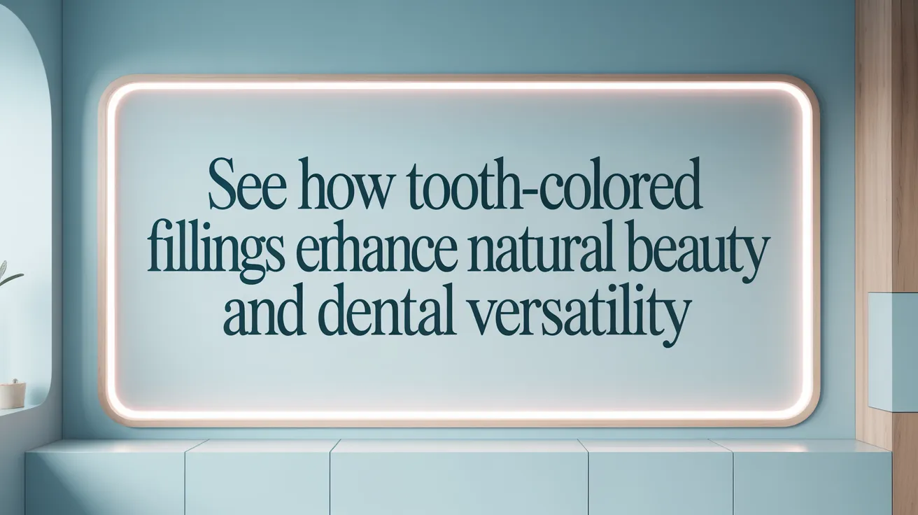 See How Tooth-Colored Fillings Enhance Natural Beauty and Dental Versatility