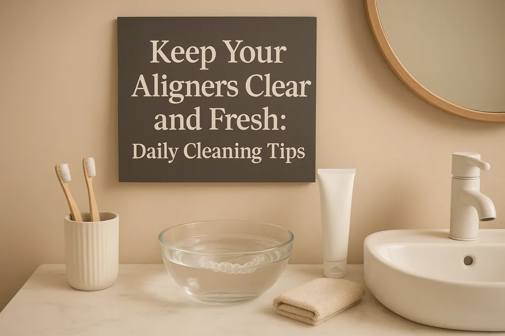 Keep Your Aligners Clear and Fresh: Daily Cleaning Tips