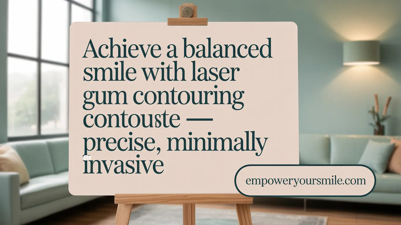 Achieve a Balanced Smile with Laser Gum Contouring — Precise, Minimally Invasive