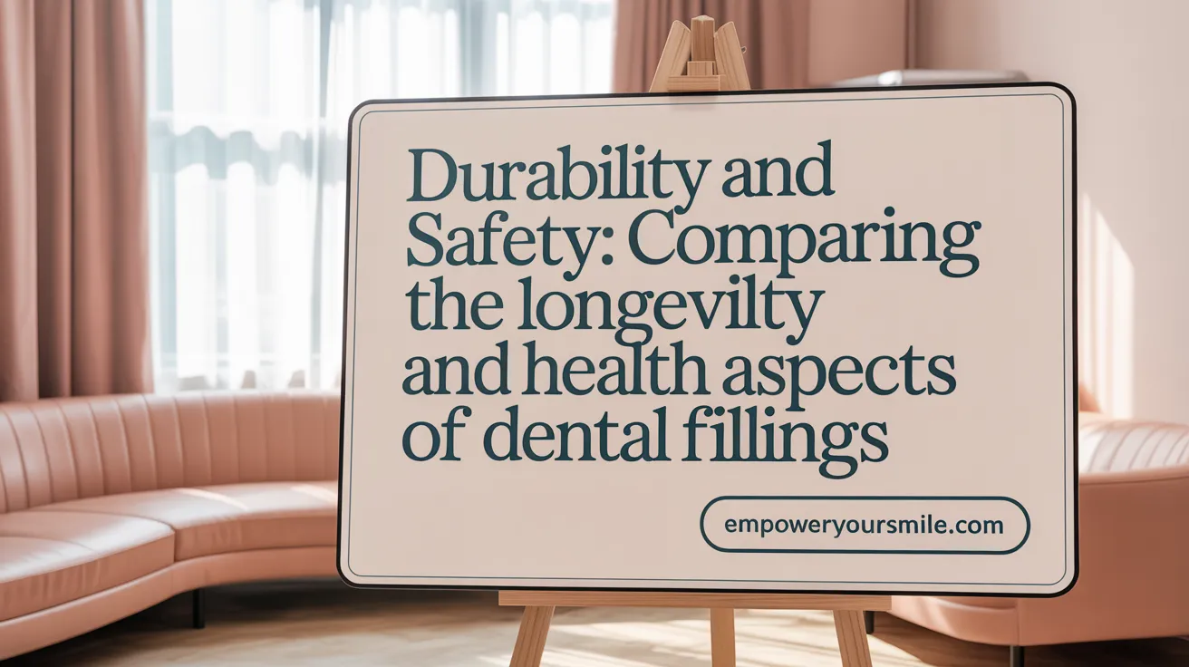 Durability and Safety: Comparing the Longevity and Health Aspects of Dental Fillings