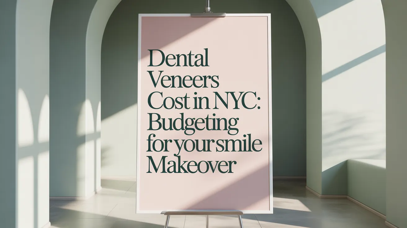Dental Veneers Cost in NYC: Budgeting for Your Smile Makeover