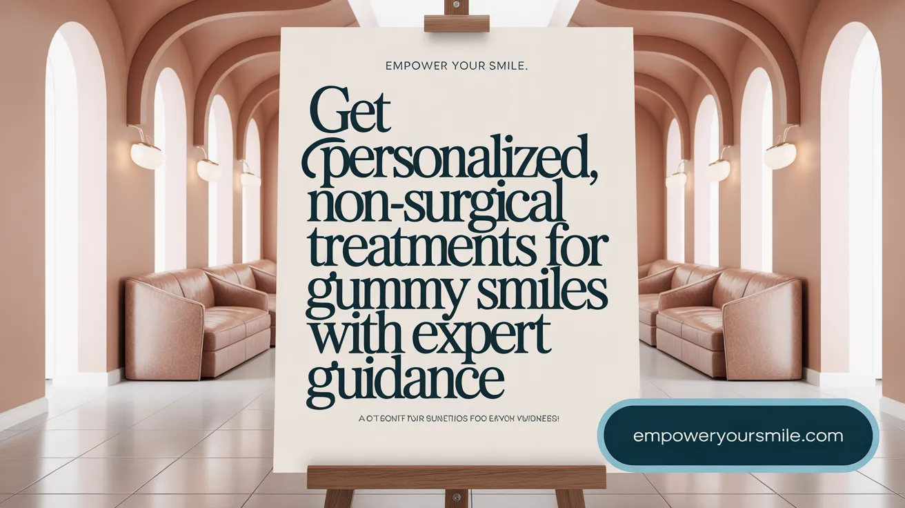Get Personalized, Non-Surgical Treatments for Gummy Smiles with Expert Guidance