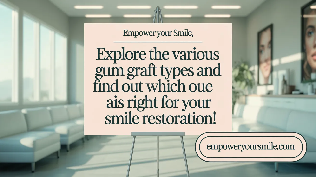 Explore the various gum graft types and find out which one is right for your smile restoration!