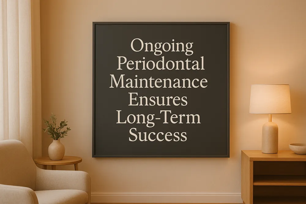 Ongoing Periodontal Maintenance Ensures Long-Term Success