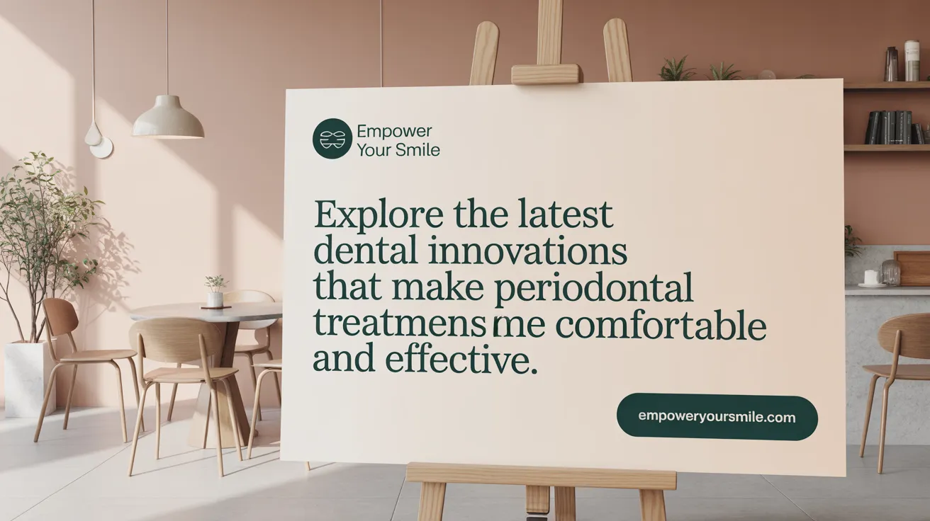 Explore the latest dental innovations that make periodontal treatments more comfortable and effective.