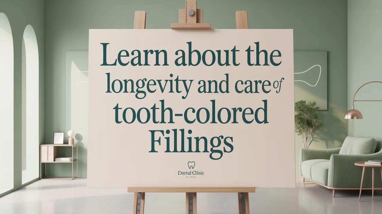 Learn About the Longevity and Care of Tooth-Colored Fillings