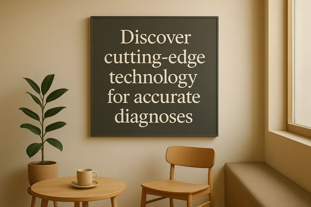 Discover cutting-edge technology for accurate diagnoses