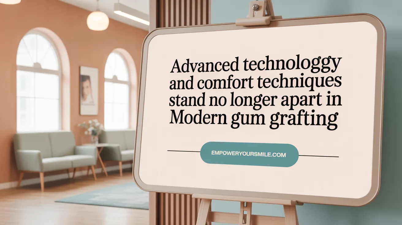 Advanced Technology and Comfort Techniques Stand No Longer Apart in Modern Gum Grafting