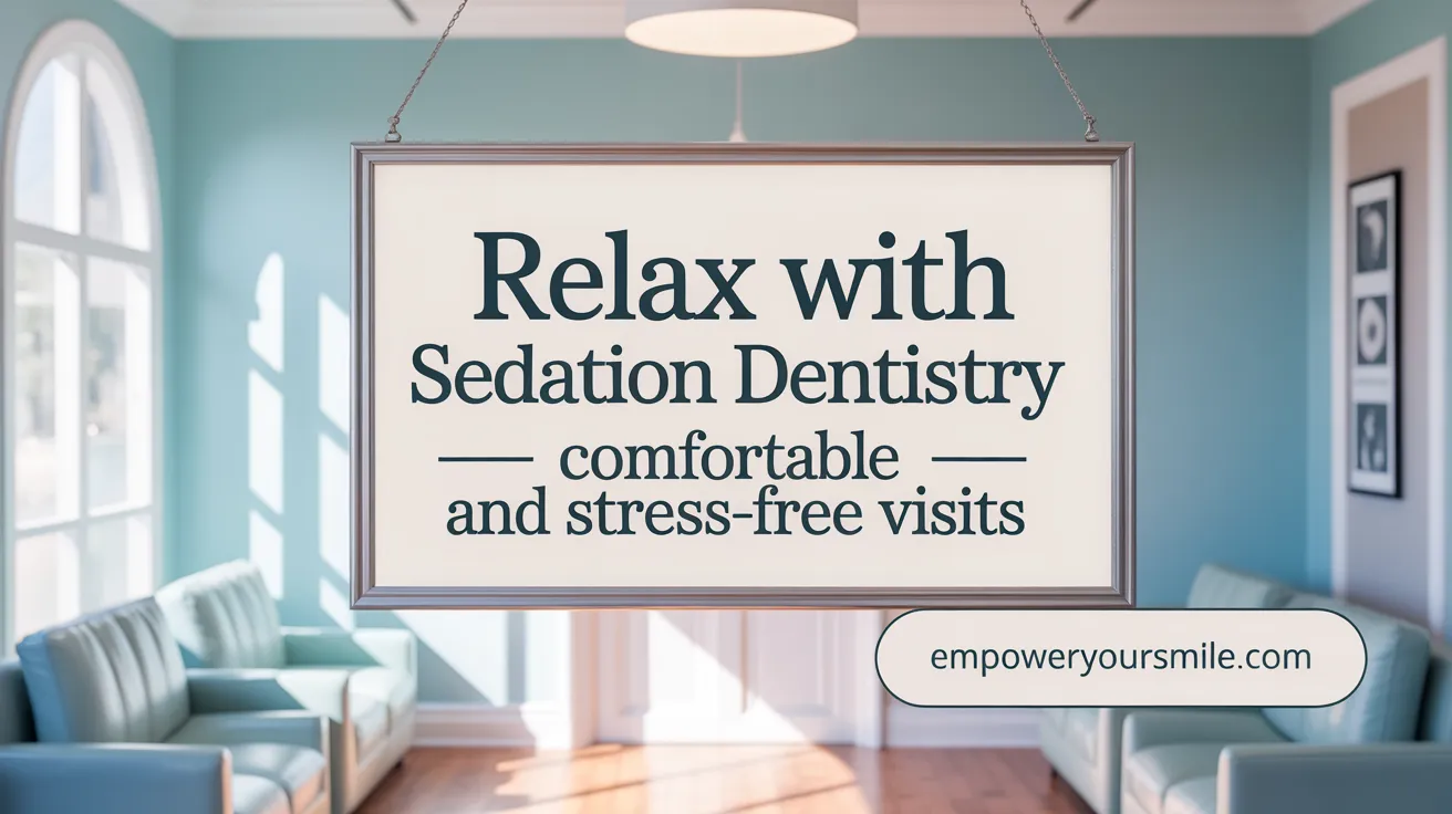 Relax with Sedation Dentistry — Comfortable and Stress-Free Visits
