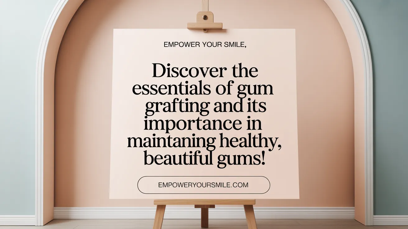 Discover the essentials of gum grafting and its importance in maintaining healthy, beautiful gums!