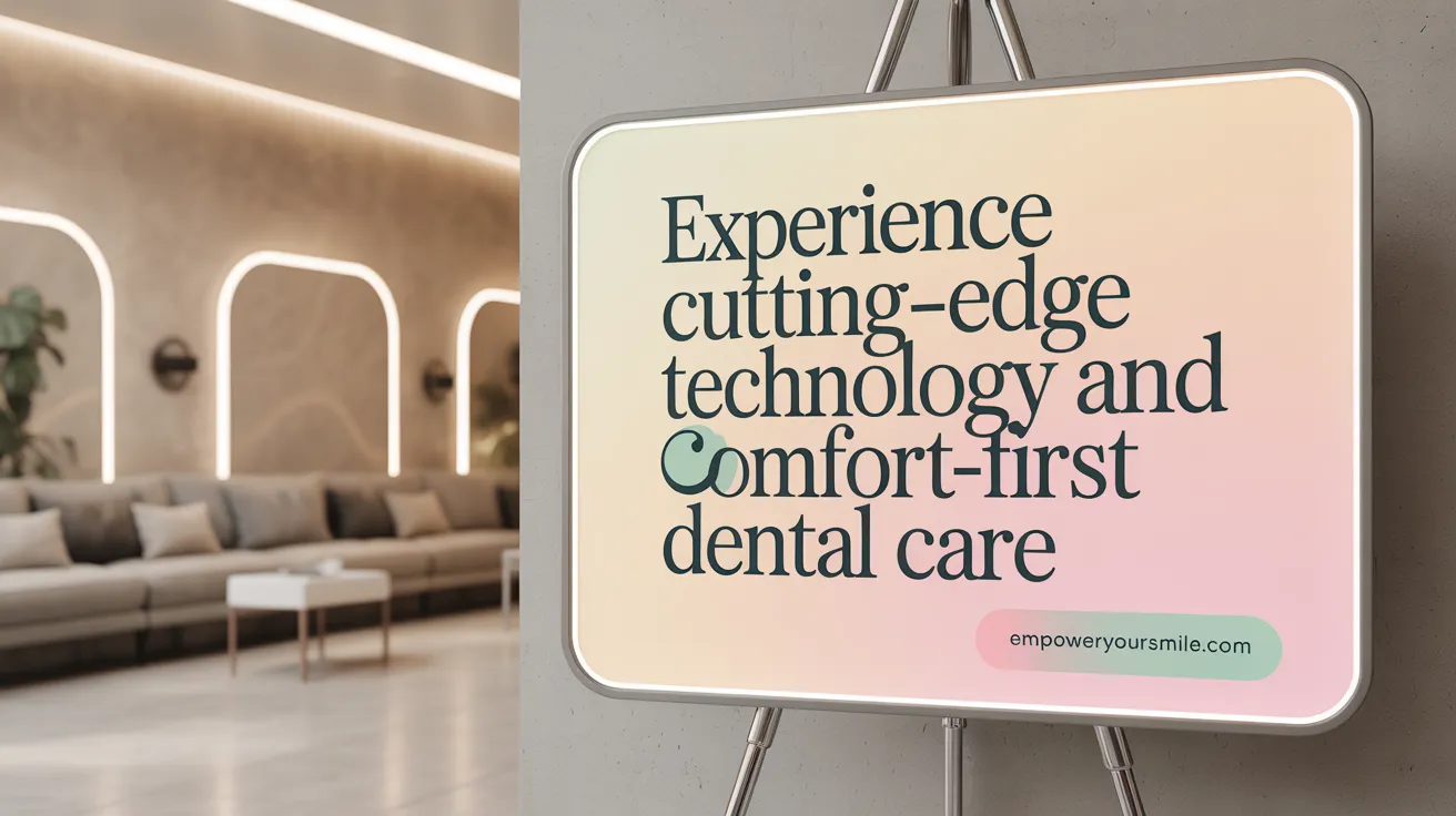 Experience Cutting-Edge Technology and Comfort-First Dental Care