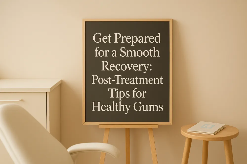 Get Prepared for a Smooth Recovery: Post-Treatment Tips for Healthy Gums.