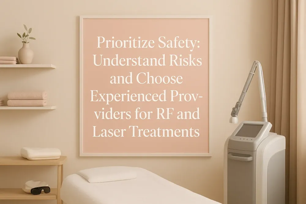 Prioritize Safety: Understand Risks and Choose Experienced Providers for RF and Laser Treatments