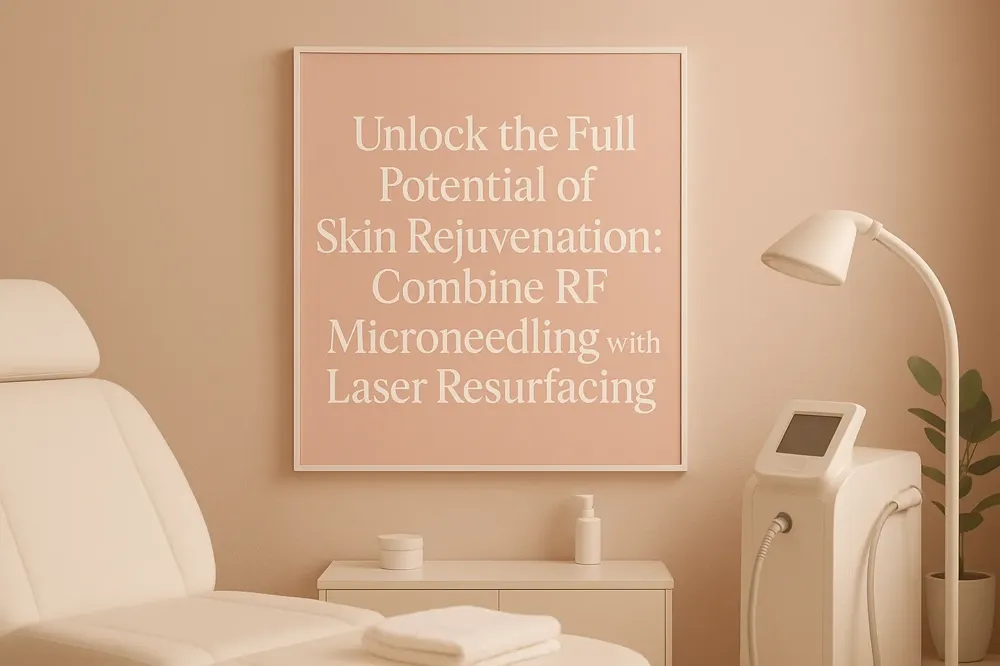 Unlock the Full Potential of Skin Rejuvenation: Combine RF Microneedling with Laser Resurfacing