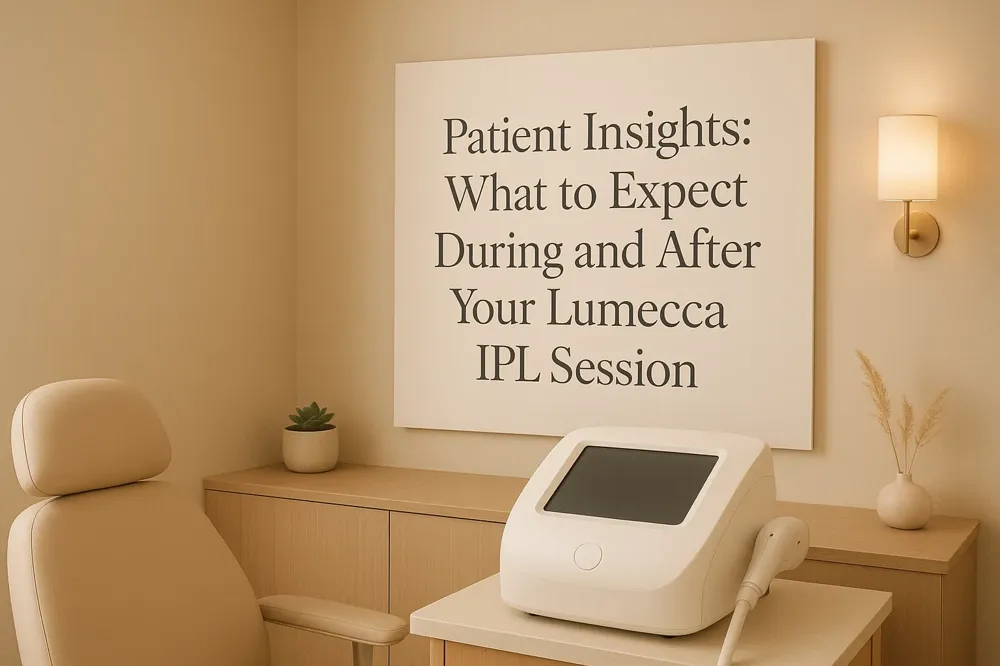 Patient Insights: What to Expect During and After Your Lumecca IPL Session