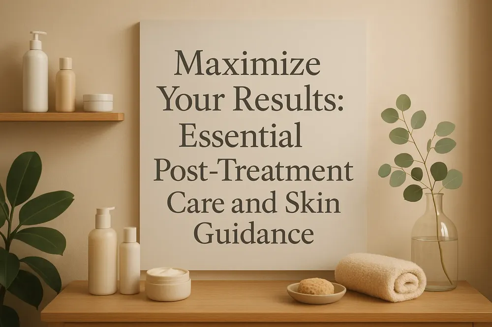 Maximize Your Results: Essential Post-Treatment Care and Skin Guidance