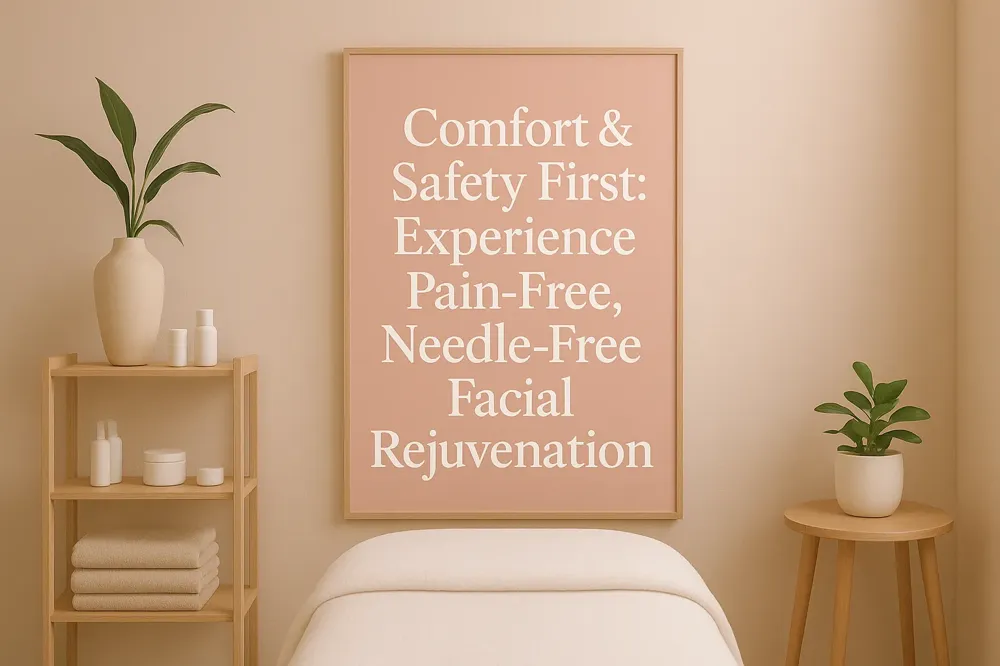 Comfort & Safety First: Experience Pain-Free, Needle-Free Facial Rejuvenation