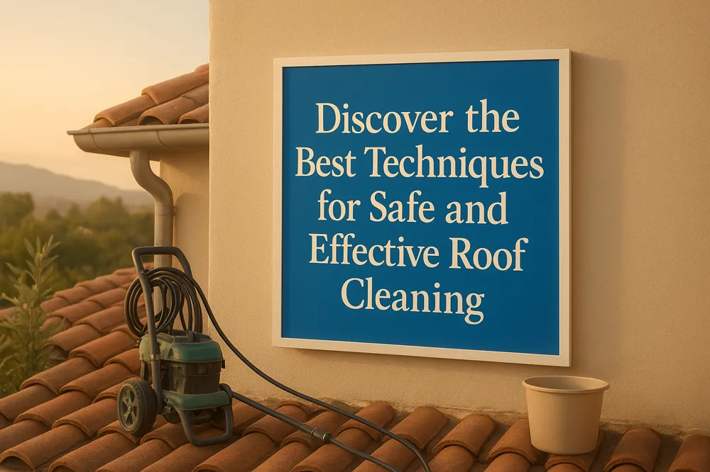 Discover the Best Techniques for Safe and Effective Roof Cleaning