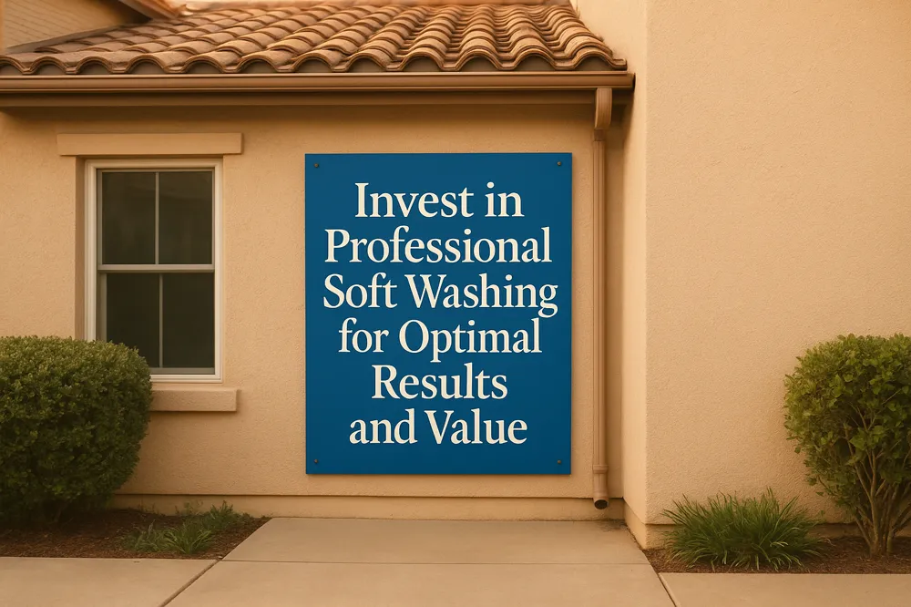 Invest in Professional Soft Washing for Optimal Results and Value