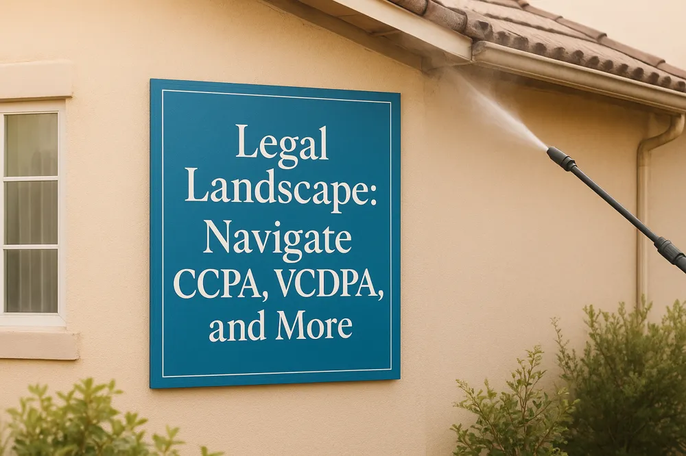 Legal Landscape: Navigate CCPA, VCDPA, and More