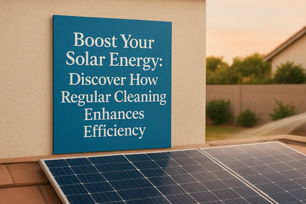 Boost Your Solar Energy: Discover How Regular Cleaning Enhances Efficiency