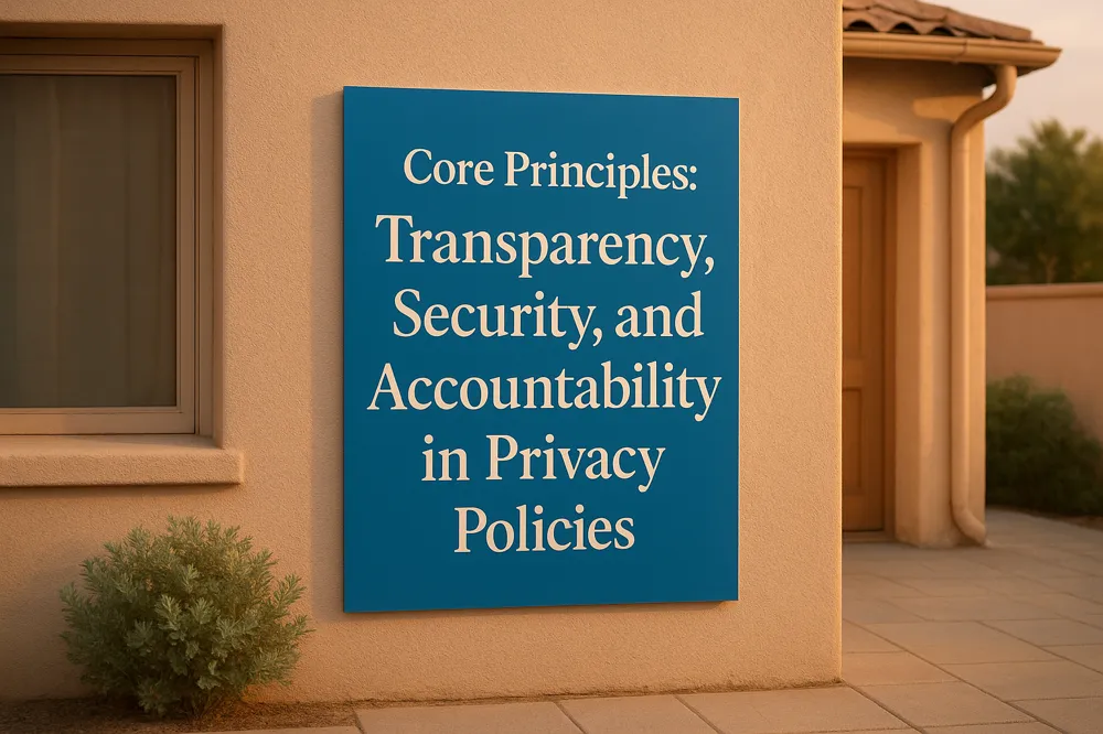 Core Principles: Transparency, Security, and Accountability in Privacy Policies