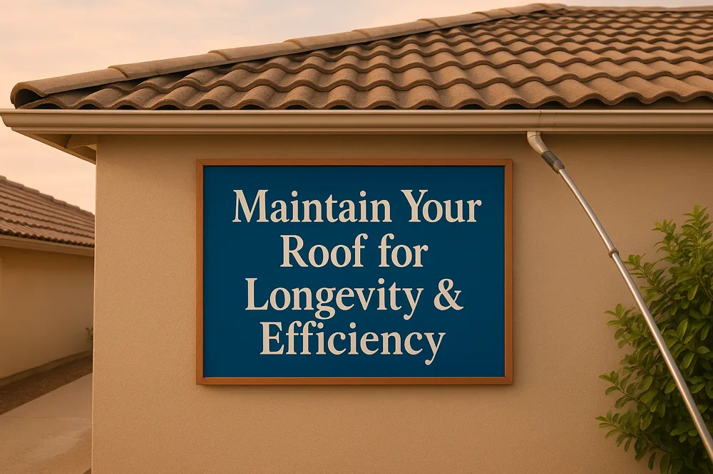 Maintain Your Roof for Longevity &amp; Efficiency