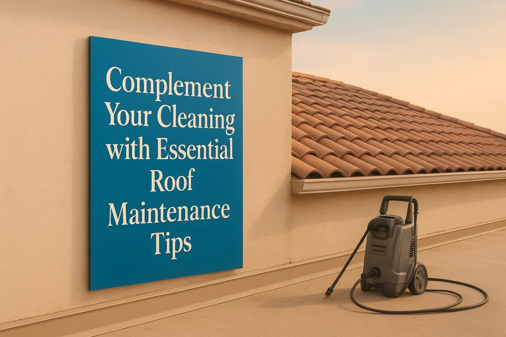 Complement Your Cleaning with Essential Roof Maintenance Tips