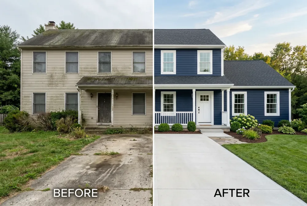 Typical rates range $0.25–$0.45 per sq ft for pressure washing, with travel fees and optional services; interior cleaning averages $27.53–$33.06/hr.